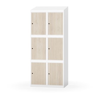 Boxskåp Novis sluttande tak 3:2 B80