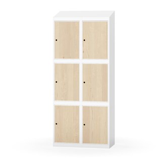 Boxskåp Novis sluttande tak 3:2 B80