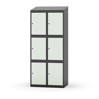 Boxskåp Novis sluttande tak 3:2 B80