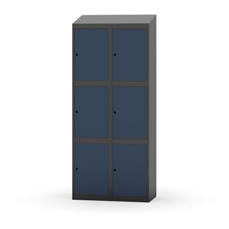 Boxskåp Novis sluttande tak 3:2 B80