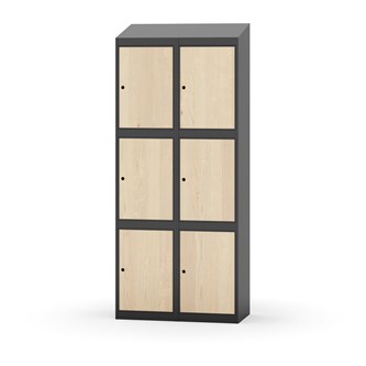 Boxskåp Novis sluttande tak 3:2 B80