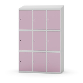 Boxskåp Novis sluttande tak 3:3 B120