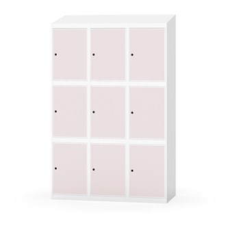 Boxskåp Novis sluttande tak 3:3 B120