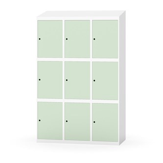 Boxskåp Novis sluttande tak 3:3 B120