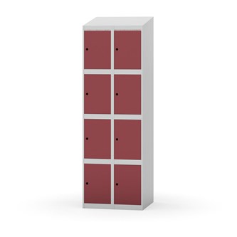 Boxskåp Novis sluttande tak 4:2 B60