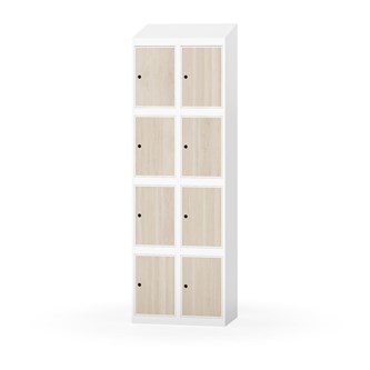 Boxskåp Novis sluttande tak 4:2 B60