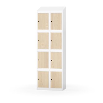 Boxskåp Novis sluttande tak 4:2 B60