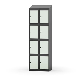 Boxskåp Novis sluttande tak 4:2 B60