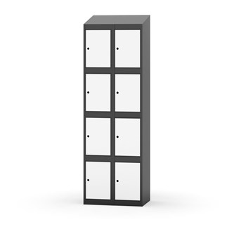 Boxskåp Novis sluttande tak 4:2 B60