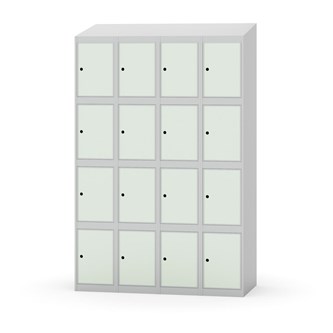 Boxskåp Novis sluttande tak 4:4 B120