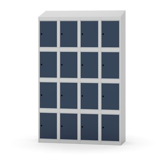 Boxskåp Novis sluttande tak 4:4 B120