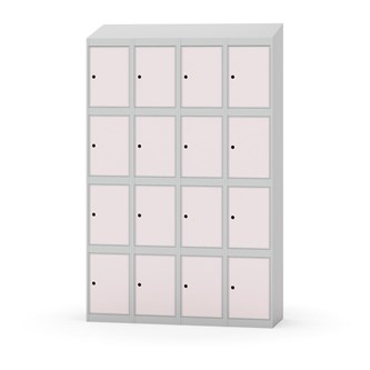 Boxskåp Novis sluttande tak 4:4 B120