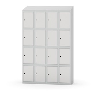 Boxskåp Novis sluttande tak 4:4 B120