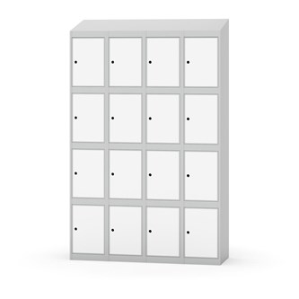 Boxskåp Novis sluttande tak 4:4 B120