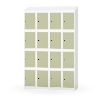 Boxskåp Novis sluttande tak 4:4 B120