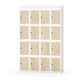 Boxskåp Novis sluttande tak 4:4 B120