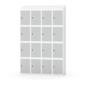 Boxskåp Novis sluttande tak 4:4 B120