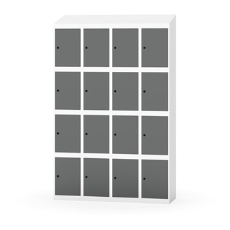 Boxskåp Novis sluttande tak 4:4 B120