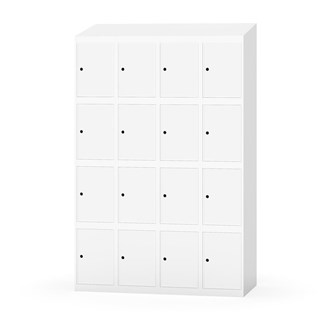 Boxskåp Novis sluttande tak 4:4 B120