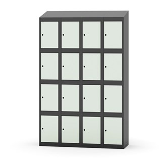 Boxskåp Novis sluttande tak 4:4 B120