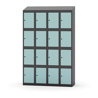 Boxskåp Novis sluttande tak 4:4 B120