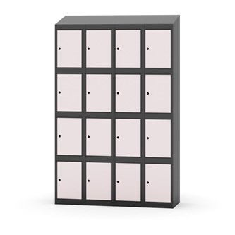 Boxskåp Novis sluttande tak 4:4 B120