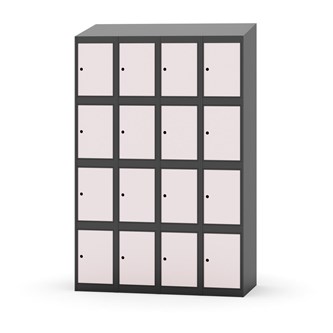 Boxskåp Novis sluttande tak 4:4 B120