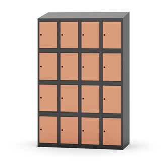 Boxskåp Novis sluttande tak 4:4 B120