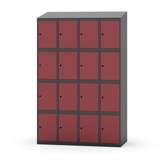 Boxskåp Novis sluttande tak 4:4 B120