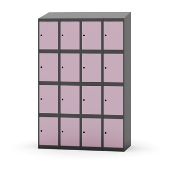 Boxskåp Novis sluttande tak 4:4 B120