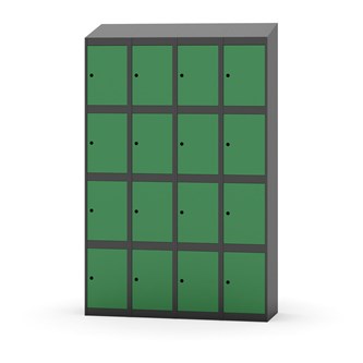 Boxskåp Novis sluttande tak 4:4 B120