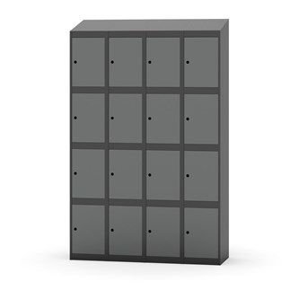 Boxskåp Novis sluttande tak 4:4 B120