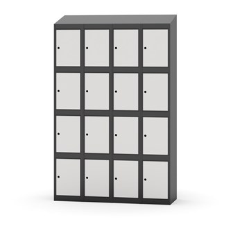 Boxskåp Novis sluttande tak 4:4 B120