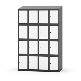 Boxskåp Novis sluttande tak 4:4 B120