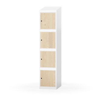 Boxskåp Novis sluttande tak 4:1 B40