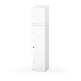 Boxskåp Novis sluttande tak 4:1 B40