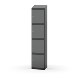 Boxskåp Novis sluttande tak 4:1 B40