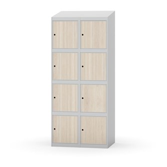 Boxskåp Novis sluttande tak 4:2 B80