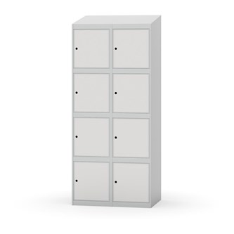 Boxskåp Novis sluttande tak 4:2 B80