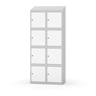 Boxskåp Novis sluttande tak 4:2 B80