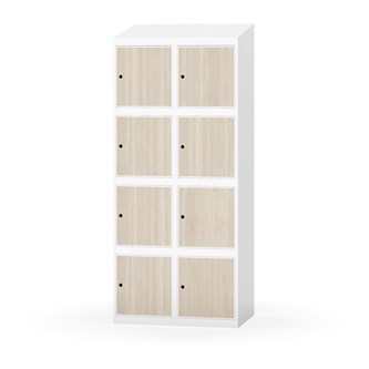 Boxskåp Novis sluttande tak 4:2 B80