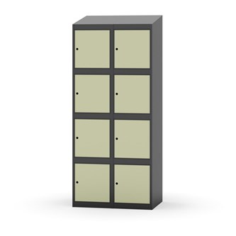 Boxskåp Novis sluttande tak 4:2 B80