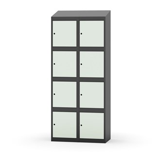 Boxskåp Novis sluttande tak 4:2 B80