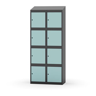 Boxskåp Novis sluttande tak 4:2 B80