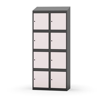 Boxskåp Novis sluttande tak 4:2 B80