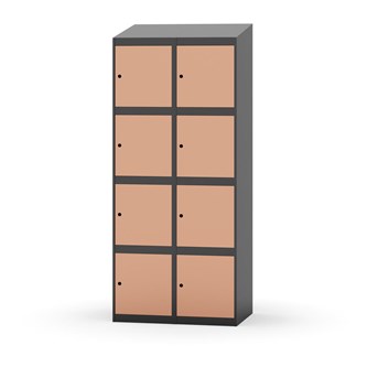 Boxskåp Novis sluttande tak 4:2 B80