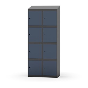 Boxskåp Novis sluttande tak 4:2 B80