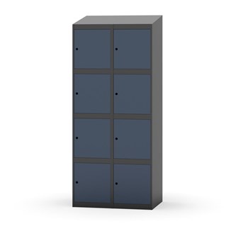 Boxskåp Novis sluttande tak 4:2 B80