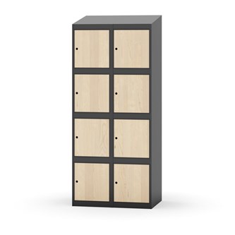 Boxskåp Novis sluttande tak 4:2 B80