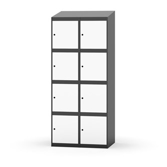 Boxskåp Novis sluttande tak 4:2 B80